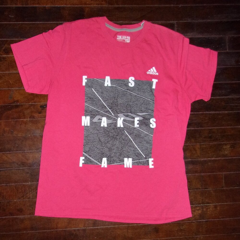 Adidas  Size extra large size womens tee shirt gray athletic gym work out